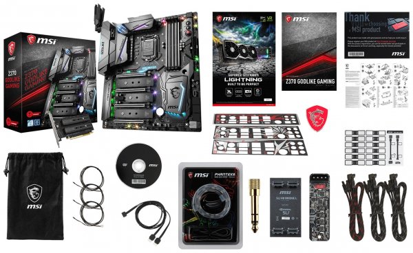 MSI встречает CPU Coffee Lake-S платами Z370 Godlike Gaming и Z370 Gaming Pro Carbon AC - «Новости сети»