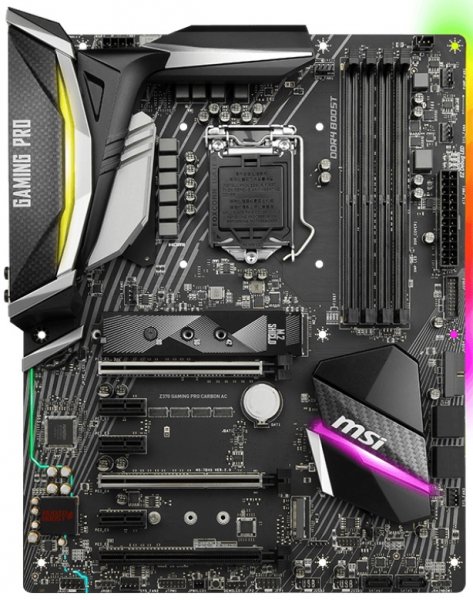 MSI встречает CPU Coffee Lake-S платами Z370 Godlike Gaming и Z370 Gaming Pro Carbon AC - «Новости сети»