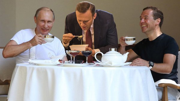 Навальный с "Дошираком" стал интернет-мемом | - «Интернет и связь»