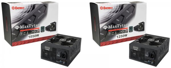 Новые блоки питания Enermax MaxTytan 1050/1250 Вт оснащены ваттметром - «Новости сети»