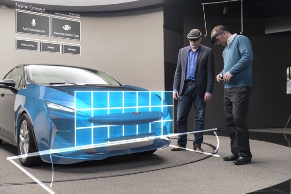 Очки Microsoft HoloLens помогут Ford в создании автомобилей - «Новости сети»