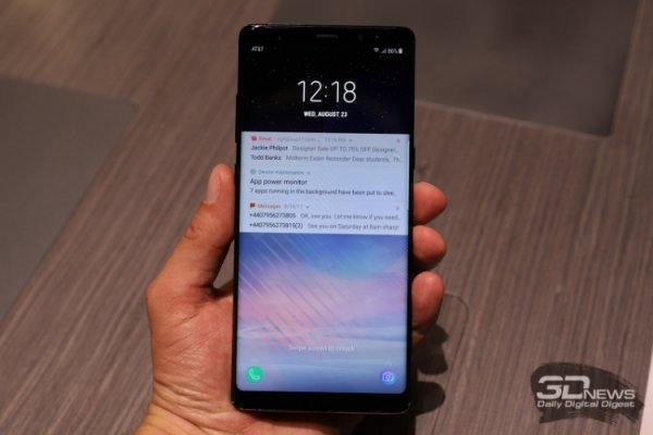 Samsung сообщила о рекордном стартовом спросе на Galaxy Note 8 - «Новости сети»