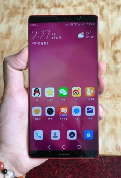 В Сеть попали "живые" фото флагмана Huawei Mate 10 Pro  - «Интернет и связь»