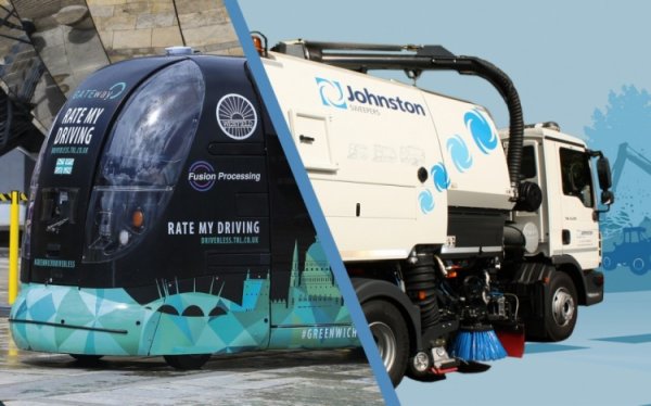 В Великобритании разрабатывают самоуправляемую электрическую машину для уборки территории и улиц - «Новости сети»