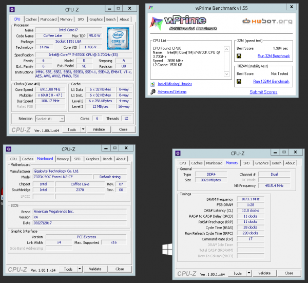 «Чемпионская» плата Gigabyte помогла установить рекорд в бенчмарке XTU - «Новости сети»