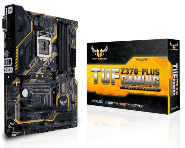 Дебют плат ASUS TUF Z370-Plus Gaming и TUF Z370-Pro Gaming - «Новости сети»