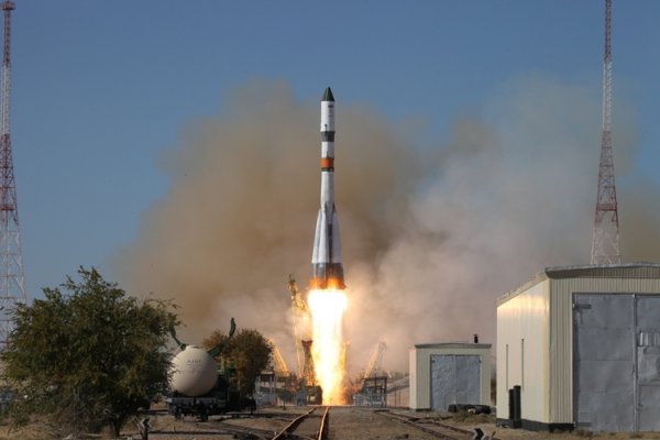 Фото дня: старт ракеты «Союз-2.1а» с грузовым кораблём «Прогресс МС-07» - «Новости сети»