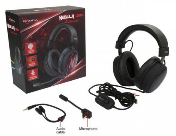 Гарнитура Rosewill Nebula GX30 подходит для компьютеров и игровых консолей - «Новости сети»