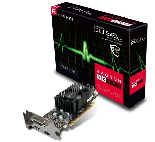 Новый ускоритель Sapphire Pulse Radeon RX 550 подойдёт для компактных систем - «Новости сети»