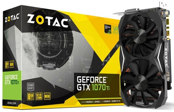 От мала до велика: трио видеокарт ZOTAC GeForce GTX 1070 Ti - «Новости сети»