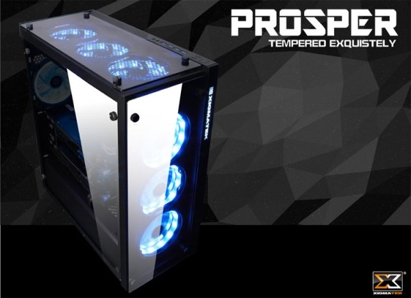 ПК-корпус Xigmatek Prosper: закалённое стекло с четырёх сторон - «Новости сети»