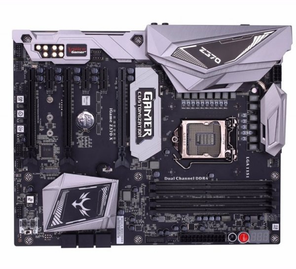 Плата Colorful iGame Z370 Vulcan X рассчитана на процессоры Intel Coffee Lake - «Новости сети»