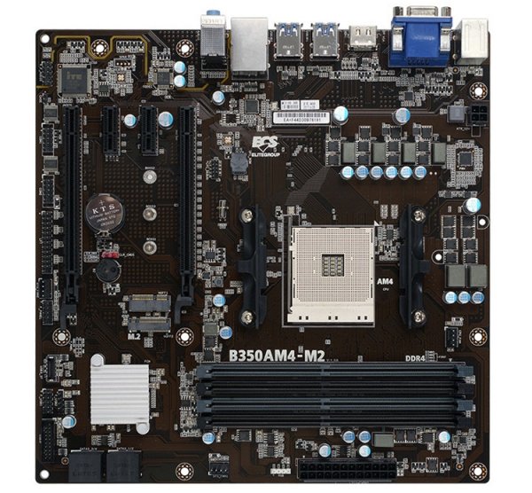 Плата ECS B350AM4-M2 позволяет сформировать компактный ПК на платформе AMD - «Новости сети»