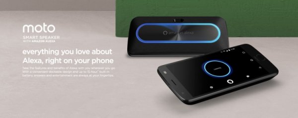 Подключаемый смарт-динамик Moto Mods с поддержкой Amazon Alexa обойдётся в $150 - «Новости сети»