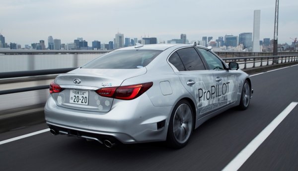 Полностью автономный седан Infiniti Q50 выехал на улицы Токио - «Новости сети»