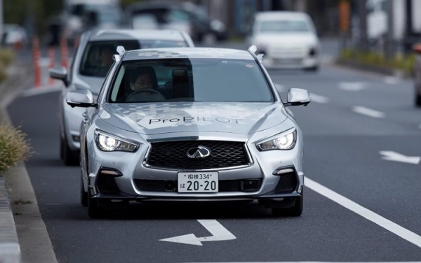 Полностью автономный седан Infiniti Q50 выехал на улицы Токио - «Новости сети»