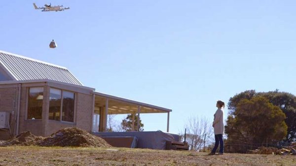 Project Wing опробует доставку дронами в Австралии лекарств и буррито - «Новости сети»