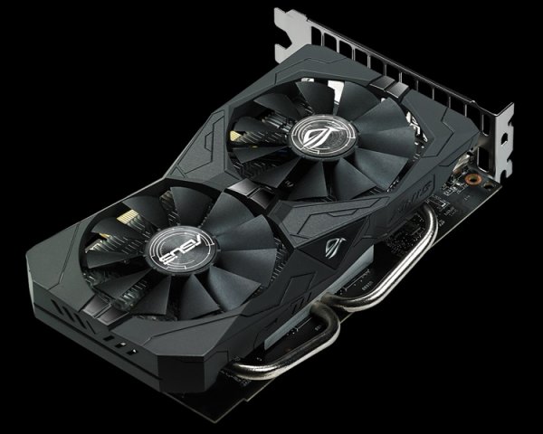 Ускоритель ASUS ROG Strix Radeon RX 560 EVO не требует дополнительного питания - «Новости сети»