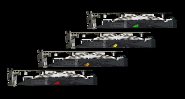 Ускоритель ASUS ROG Strix Radeon RX 560 EVO не требует дополнительного питания - «Новости сети»