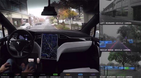 Элон Маск: автопилот Tesla уже сопоставим по возможностям с человеком - «Новости сети»