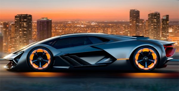 Фото дня: концептуальный электрический суперкар Lamborghini Terzo Millennio - «Новости сети»