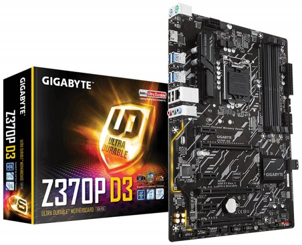 Gigabyte Z370P D3: ATX-плата для Coffee Lake-S налегке - «Новости сети»