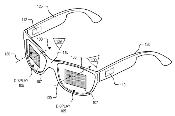 Google патентует «умные» очки с новой конструкцией - «Новости сети»
