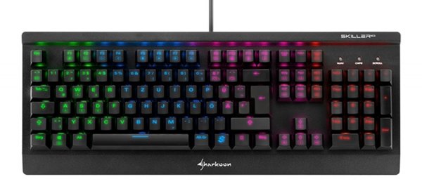 Игровая клавиатура Sharkoon Skiller Mech SGK3 с RGB-подсветкой стоит €65 - «Новости сети»