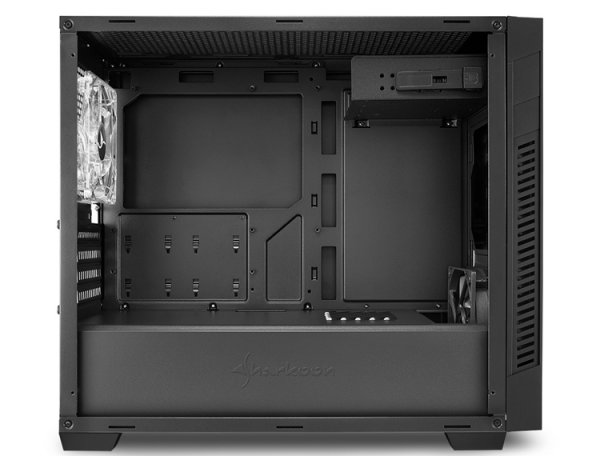 Корпус Sharkoon S1000 представлен в версиях с окном и без - «Новости сети»
