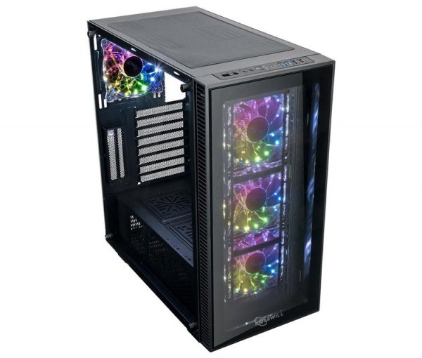 Подсветку вентиляторов корпуса Rosewill Cullinan MX можно изменять при помощи ПДУ - «Новости сети»