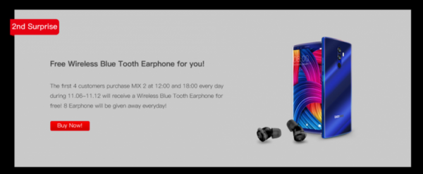 Смартфон Doogee MIX 2 с безрамочным дисплеем, четырьмя камерами и функцией распознавания лиц всего за $200 - «Новости сети»