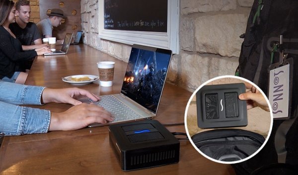 Sonnet eGFX Breakaway Puck: внешний видеоадаптер в компактном корпусе - «Новости сети»