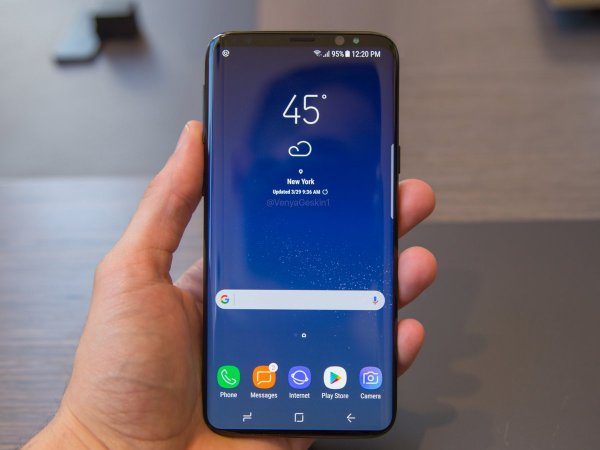 В Сеть попали новые изображения Samsung Galaxy S9: рамки вокруг экрана станут еще тоньше  - «Интернет и связь»