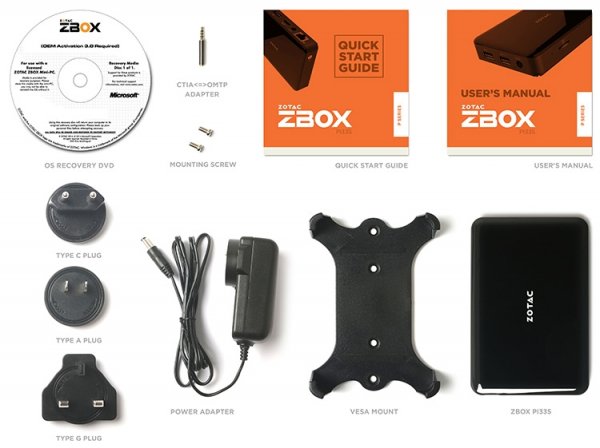 ZOTAC ZBox Pico PI335 — компактный и бесшумный мини-ПК - «Новости сети»