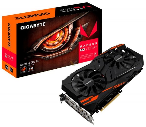 Gigabyte Radeon RX Vega 56 Gaming OC 8G: первые подробности о новинке - «Новости сети»