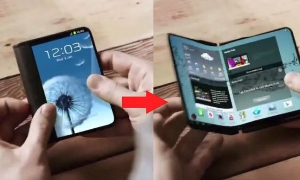 Гнущиеся смартфоны Samsung появятся уже в следующем году - «Интернет и связь»
