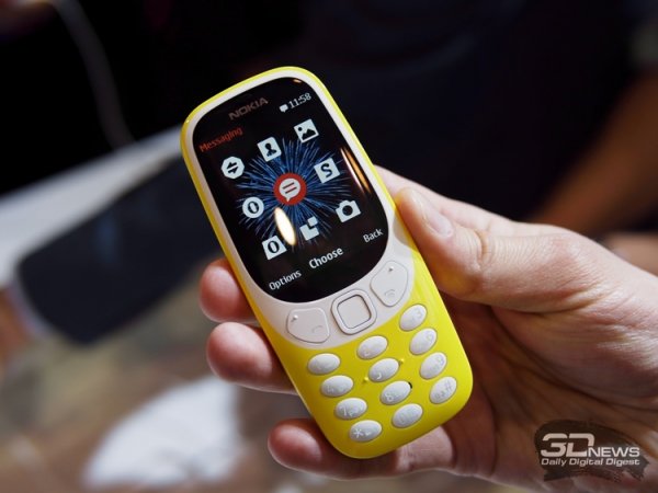 Телефон Nokia 3310 может выйти в версии с поддержкой LTE - «Новости сети»
