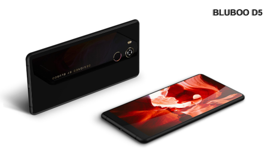 Безрамочный смартфон Bluboo D5 с корпусом из цинкового сплава - «Новости сети»