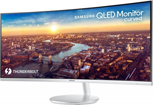 CES 2018: Новый изогнутый QLED-монитор Samsung оснащён Thunderbolt 3 - «Новости сети»