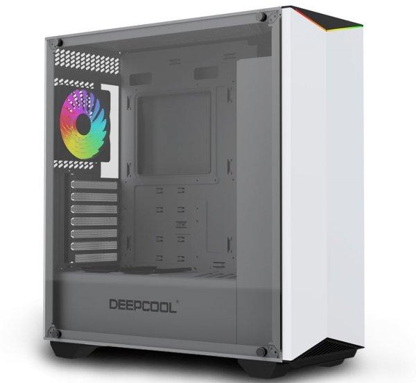 Корпус Deepcool Earlkase RGB WH выполнен в белом цвете - «Новости сети»