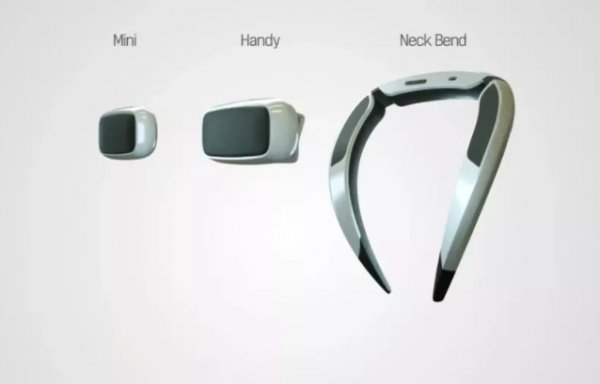 Samsung показала странные нашейные динамики, которые услышите только вы - «Интернет и связь»