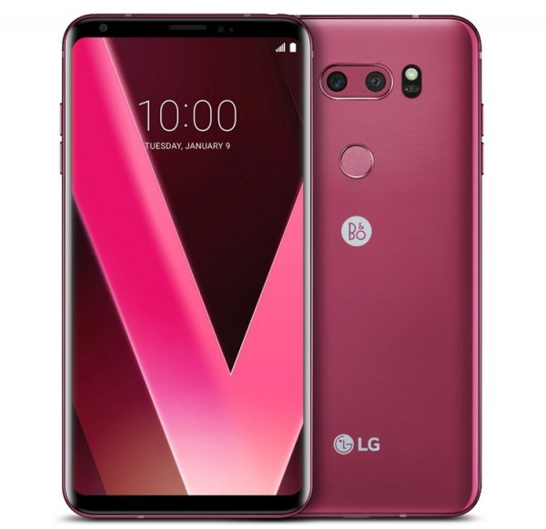Смартфон LG V30 предстал в розовом цвете Raspberry Rose - «Новости сети»