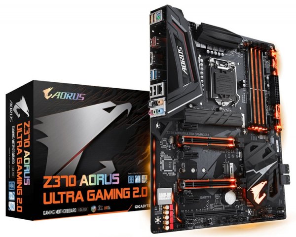 GIGABYTE представила плату Z370 Aorus Ultra Gaming 2.0 для игровых ПК - «Новости сети»