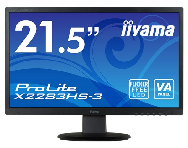 Iiyama ProLite X2283HS-3: монитор формата Full HD за 125 евро - «Новости сети»