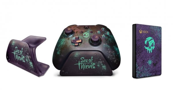 Microsoft расширила серию аксессуаров в стиле Sea of Thieves подставкой для геймпада и HDD от Seagate - «Новости сети»