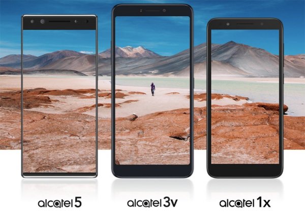 Презентация смартфонов Alcatel 5, Alcatel 3V и Alcatel 1X состоится 24 февраля - «Новости сети»