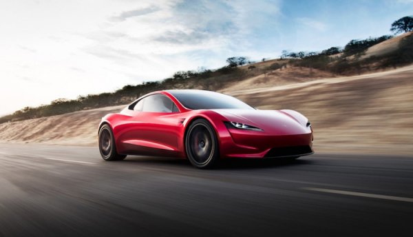 Суперкар Tesla Roadster нового поколения замечен на испытаниях - «Новости сети»