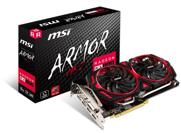 Ускоритель MSI Radeon RX 580 Armor MK2 может работать в трёх режимах - «Новости сети»