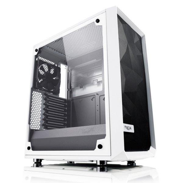 Fractal Design Meshify C White – TG: белоснежный корпус с закалённым стеклом - «Новости сети»