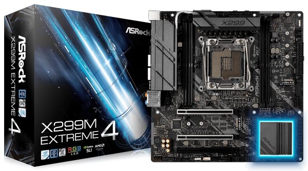 Компактная плата ASRock X299M Extreme4 представлена официально - «Новости сети»